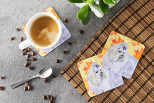 Load image into Gallery viewer, Maltese Fall Foam Coaster  BB9912FC