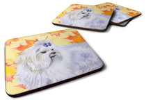 Load image into Gallery viewer, Maltese Fall Foam Coaster  BB9912FC