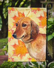 Load image into Gallery viewer, Dachshund Fall Garden Flag - Outdoor Decorative Yard Flag BB9913GF