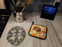 Load image into Gallery viewer, Dachshund Fall Pot Holders - Set of 2 - Heat-Resistant Kitchen Essentials BB9913PTHD