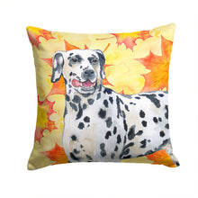 Load image into Gallery viewer, Dalmatian Fall Throw Pillow - 14x14 Decorative Pillow – Art for Your Home &amp; Patio BB9914PW1414