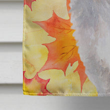 Load image into Gallery viewer, Siberian Husky Fall Flag Canvas House Size BB9916CHF