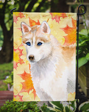 Load image into Gallery viewer, Siberian Husky Fall Garden Flag - Outdoor Decorative Yard Flag BB9916GF