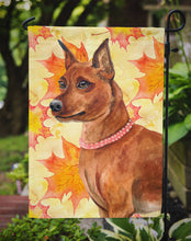 Load image into Gallery viewer, Miniature Pinscher Fall Garden Flag - Outdoor Decorative Yard Flag BB9917GF