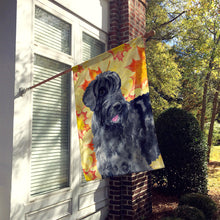 Load image into Gallery viewer, Giant Schnauzer Fall Flag Canvas House Size BB9921CHF