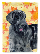 Load image into Gallery viewer, Giant Schnauzer Fall Flag Canvas House Size BB9921CHF