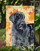Load image into Gallery viewer, Giant Schnauzer Fall Garden Flag - Outdoor Decorative Yard Flag BB9921GF