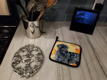 Load image into Gallery viewer, Giant Schnauzer Fall Pot Holders - Set of 2 - Heat-Resistant Kitchen Essentials BB9921PTHD