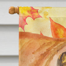 Load image into Gallery viewer, Shar Pei Fall Flag Canvas House Size BB9922CHF