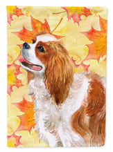 Load image into Gallery viewer, Cavalier Spaniel Fall Flag Canvas House Size BB9924CHF