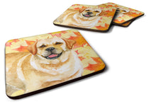 Load image into Gallery viewer, Golden Retriever Fall Foam Coaster  BB9925FC