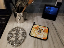 Load image into Gallery viewer, Golden Retriever Fall Pot Holders - Set of 2 - Heat-Resistant Kitchen Essentials BB9925PTHD