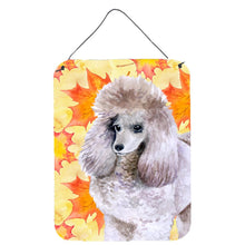 Load image into Gallery viewer, Poodle Fall Wall or Door Hanging Prints BB9926DS1216