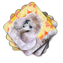Load image into Gallery viewer, Poodle Fall Foam Coaster  BB9926FC