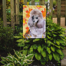 Load image into Gallery viewer, Poodle Fall Garden Flag - Outdoor Decorative Yard Flag