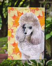 Load image into Gallery viewer, Poodle Fall Garden Flag - Outdoor Decorative Yard Flag