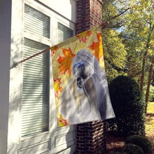 Load image into Gallery viewer, Shih Tzu Fall Flag Canvas House Size