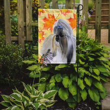 Load image into Gallery viewer, Shih Tzu Fall Garden Flag - Outdoor Decorative Yard Flag BB9927GF