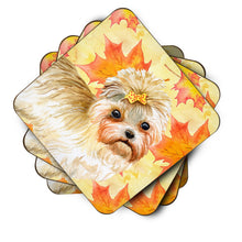 Load image into Gallery viewer, Morkie Fall Foam Coaster  BB9929FC