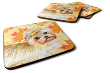 Load image into Gallery viewer, Morkie Fall Foam Coaster  BB9929FC