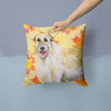 Load image into Gallery viewer, Irish Wolfhound Fall Throw Pillow - 14x14 Decorative Pillow – Art for Your Home &amp; Patio BB9931PW1414