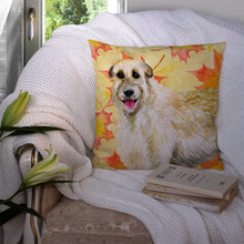 Load image into Gallery viewer, Irish Wolfhound Fall Throw Pillow - 14x14 Decorative Pillow – Art for Your Home &amp; Patio BB9931PW1414