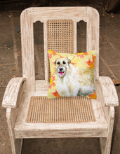 Load image into Gallery viewer, Irish Wolfhound Fall Fabric Decorative Pillow BB9931PW1818