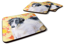 Load image into Gallery viewer, Borzoi Fall Foam Coaster  BB9933FC