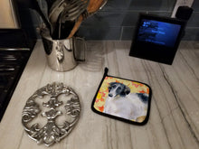 Load image into Gallery viewer, Borzoi Fall Pot Holders - Set of 2 - Heat-Resistant Kitchen Essentials BB9933PTHD