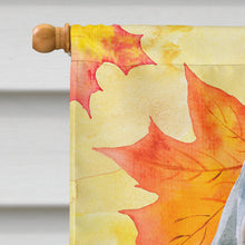 Load image into Gallery viewer, Weimaraner Fall Flag Canvas House Size BB9935CHF