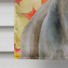 Load image into Gallery viewer, Weimaraner Fall Flag Canvas House Size BB9935CHF