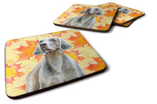 Load image into Gallery viewer, Weimaraner Fall Foam Coaster  BB9935FC