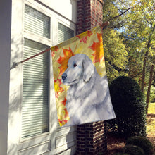 Load image into Gallery viewer, Maremma Sheepdog Fall Flag Canvas House Size BB9936CHF