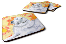 Load image into Gallery viewer, Maremma Sheepdog Fall Foam Coaster  BB9936FC