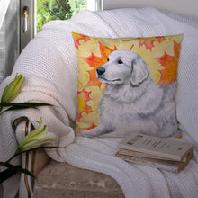 Load image into Gallery viewer, Maremma Sheepdog Fall Throw Pillow - 14x14 Decorative Pillow – Art for Your Home &amp; Patio BB9936PW1414
