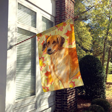 Load image into Gallery viewer, Rhodesian Ridgeback Fall Flag Canvas House Size BB9937CHF