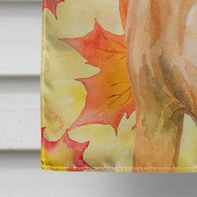 Load image into Gallery viewer, Rhodesian Ridgeback Fall Flag Canvas House Size BB9937CHF