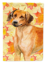 Load image into Gallery viewer, Rhodesian Ridgeback Fall Flag Canvas House Size BB9937CHF