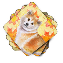 Load image into Gallery viewer, Shiba Inu Fall Foam Coaster  BB9939FC