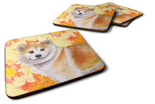 Load image into Gallery viewer, Shiba Inu Fall Foam Coaster  BB9939FC