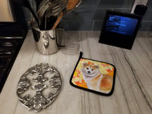 Load image into Gallery viewer, Shiba Inu Fall Pot Holders - Set of 2 - Heat-Resistant Kitchen Essentials BB9939PTHD