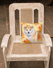 Load image into Gallery viewer, Shiba Inu Fall Fabric Decorative Pillow BB9939PW1818