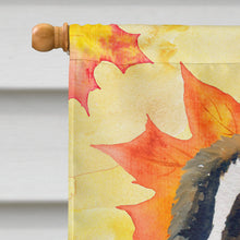 Load image into Gallery viewer, Saint Bernard Fall Flag Canvas House Size BB9940CHF