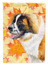 Load image into Gallery viewer, Saint Bernard Fall Garden Flag - Outdoor Decorative Yard Flag BB9940GF