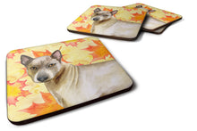 Load image into Gallery viewer, Thai Ridgeback Fall Foam Coaster  BB9941FC