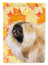 Load image into Gallery viewer, Pekingese Fall Flag Canvas House Size BB9942CHF