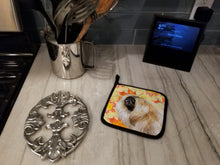 Load image into Gallery viewer, Pekingese Fall Pot Holders - Set of 2 - Heat-Resistant Kitchen Essentials BB9942PTHD