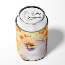 Load image into Gallery viewer, Pomeranian Fall Can or Bottle Hugger BB9943CC