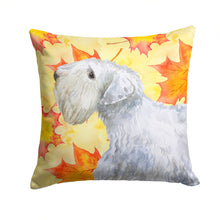 Load image into Gallery viewer, Sealyham Terrier Fall Throw Pillow - 14x14 Decorative Pillow – Art for Your Home &amp; Patio BB9945PW1414