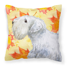 Load image into Gallery viewer, Sealyham Terrier Fall Fabric Decorative Pillow BB9945PW1818